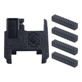 Imdinnogo 3D Printer Accessories BambuLab P1P P1S Upgrade Silicone Nozzle Brush Replacement Kit: Hotend Nozzles Cleaner Wiper Tool for Cleaning Extruded Filament Printing Material Build Up