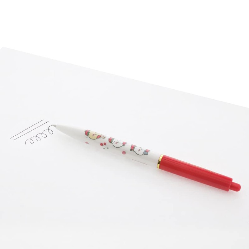Sunstar Stationery Chiikawa Ballpoint Pen Strawberry Pants S4652444