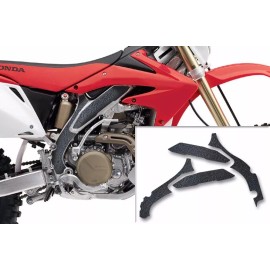 300 INDUSTRIES Custom MX Motocross Honda CRF 450X 05-15 Frame Guard Grip Tape Decal Kit - Black