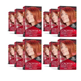 Revlon (Pack of 12) - (1 BOX) Revlon ColorSilk Hair Color # 45 Bright Auburn