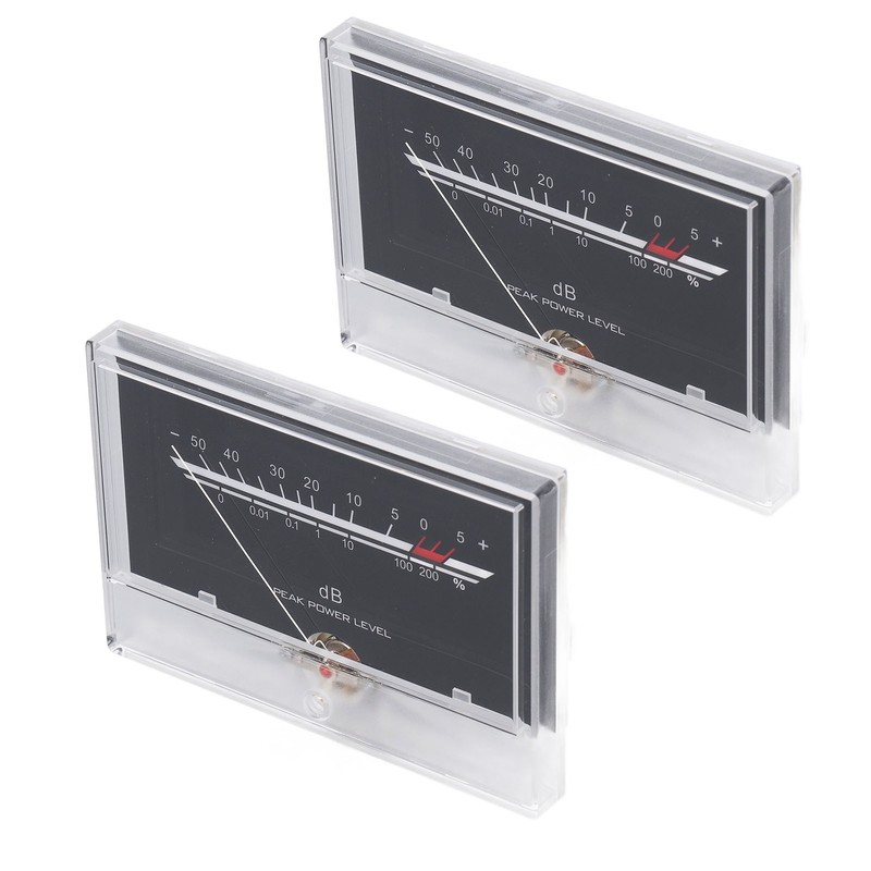 VU Meter High Accuracy Adjustable Backlight Power Amplifier Level Meter