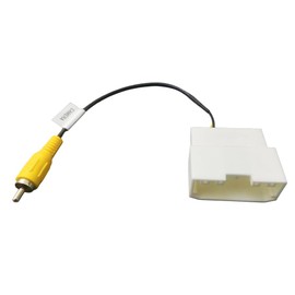 YONYONICE Car Stereo Backup Camera Harness, RCA Adapter for Chrysler Jeep Dodge VW 2008-2020, Aftermarket Radio Display Video Cable (1PCS)