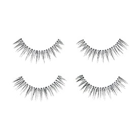 Ardell 2 x Pairs of Real Hair Eyelashes with Duo Eyelash Glue and Easy Applicator for Attaching False Eyelashes, Deluxe Pack for Perfect Eyelashes, 26 g