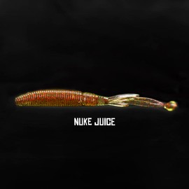 Hoodwink - Southern Salt Bait Company - Soft Plastic Fishing Lures - Color: Nuke Juice