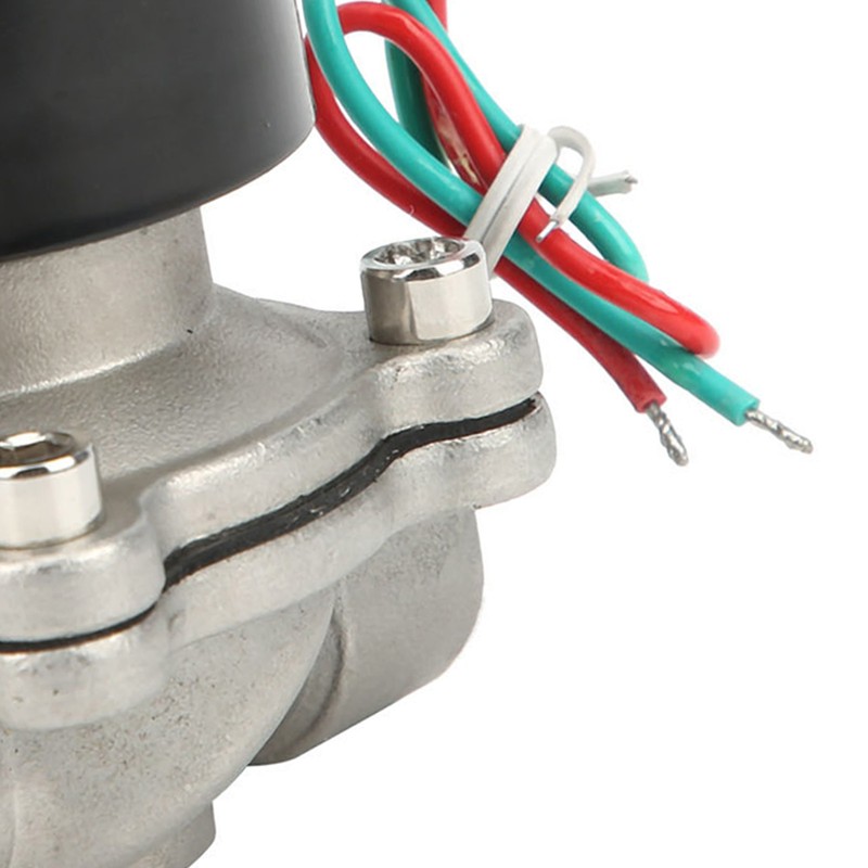Solenoid Valve DirectActing Stainless Steel Normally Closed Industrial Supplies 2W16015B(AC