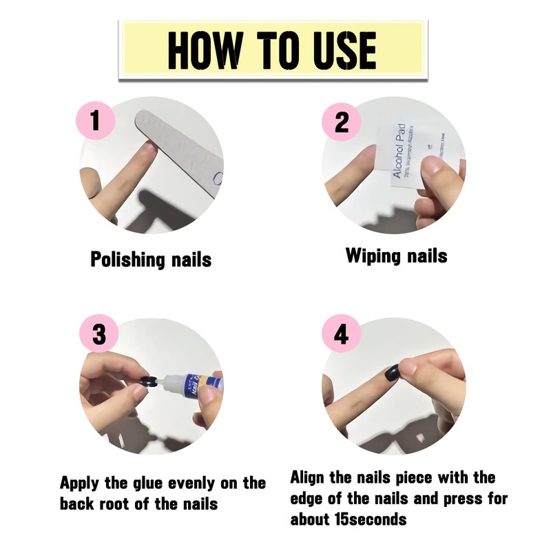 IMSOHOT Press on Nails IMCRJ1915