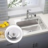 Bath Plug Closure, 42-44 mm Sink Plug, Stainless Steel Plug