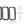 2019-2023 ABS Plastic Grille Cover 7pcs Black