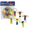 CAT DANCER Products Cat Chaser with Colorful Fleece, Interective Toy