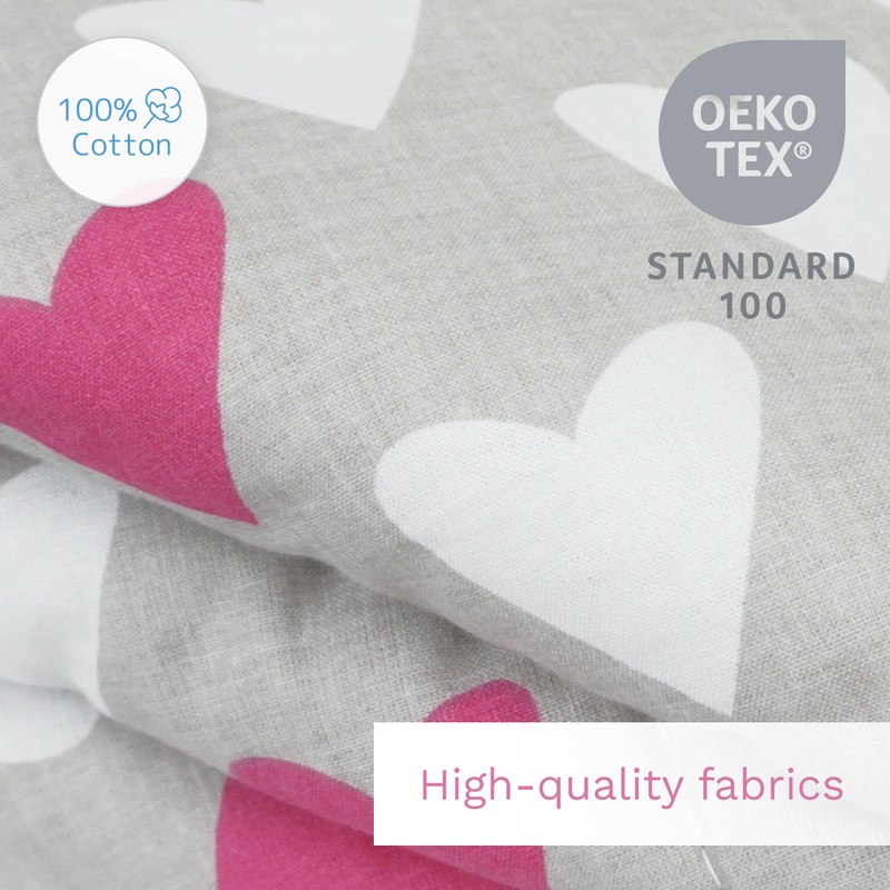 Baby Comfort 4 Piece Duvet Pillow Duvet Cover Pillowcase 80x70
