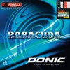 Donic Baracuda Table Tennis Rubber (Red, Max)