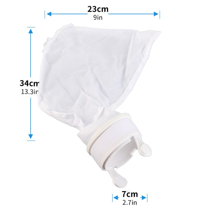 2Pcs/set Filter Bags For Polaris 280 480 Zipper Filter Bag