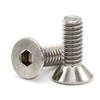 Flat Socket Head Screw 18-8 Stainless Steel - #4-40 x