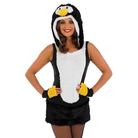 Fun Shack Adult Penguin Costume, Penguin Fancy Dress Adult, Penguin Costume Adult Women, Penguin Dress, Penguin Suit Women X-Large