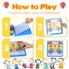 ZOZOPLAY Kids Toys Mosaic Puzzle,490Pcs Building Blocks,Educational Toys with 6