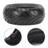 110/50-6.5 Tire and Tube,Rubber Motorcycle Rear Tire Kit for Mini