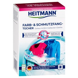 Heitmann Paint and dirt trapper cloths, dirt flaps, double active laundry protection against discolouration and greying, 1 x 45 pieces