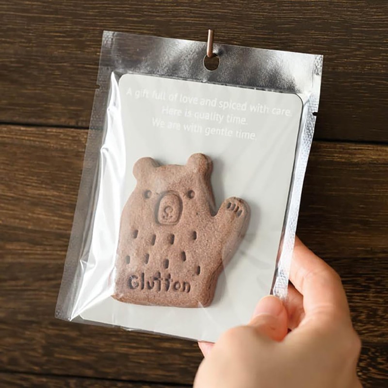 HEADS GLB-CKM1 HEADS GRATTON FAMILY Bear Cat Hedgehog Cookie Cutter