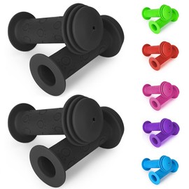 Children's Bicycle Grips - Handlebar Grips Bicycle Children 22 mm with Highest Safety Impact Protection Long 105 mm Children's Bicycle Grips for Scooter, Tricycle, Children's Balance Bike, Children's