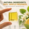 Lemon Essence, Liquid Trash Can Deodorizer, 6 Pack Fragrance Capsules