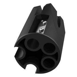 Baluue Useful Brow Pencil Trimmer Tool Compact Sharpener for Precise Eyebrow Makeup Design for Home Travel Use Essential Makeup Accessory