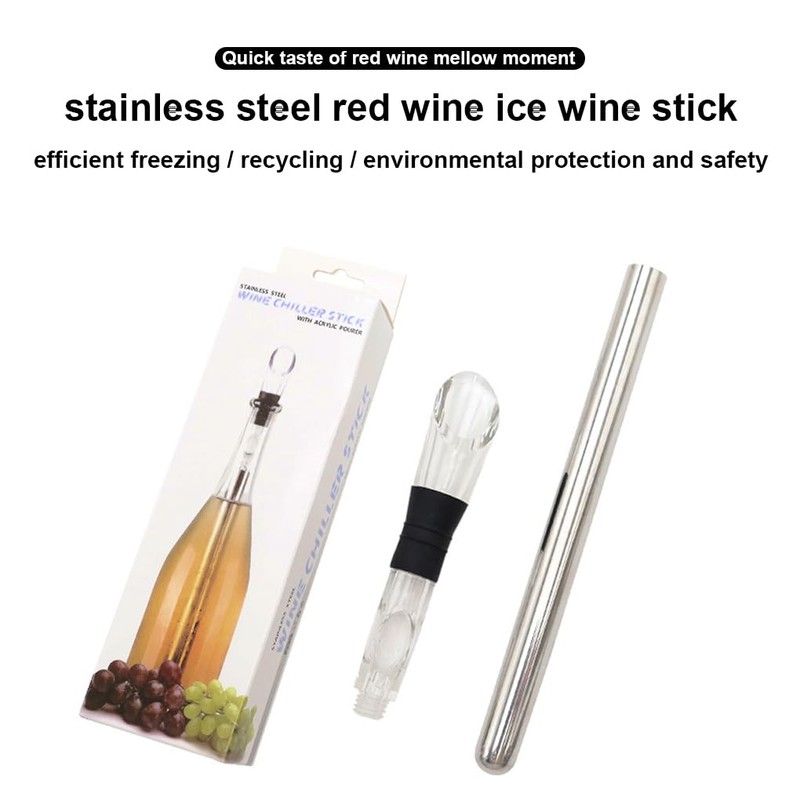 Portable Wine Cooler Stick Chill Wine Anytime Anywhere and Has