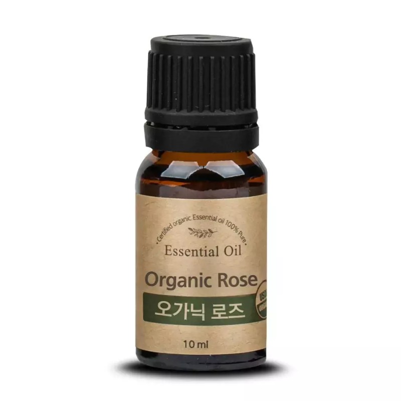 Pures 퓨어스 유기농 로즈 에센셜오일 10ml Pureus Organic Rose Essential