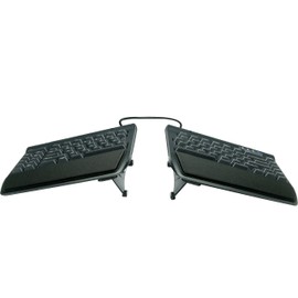 KINESIS Freestyle2 USB-A Ergonomic Keyboard w/ VIP3 Lifters for PC (9" Separation) (KB820PB-US)