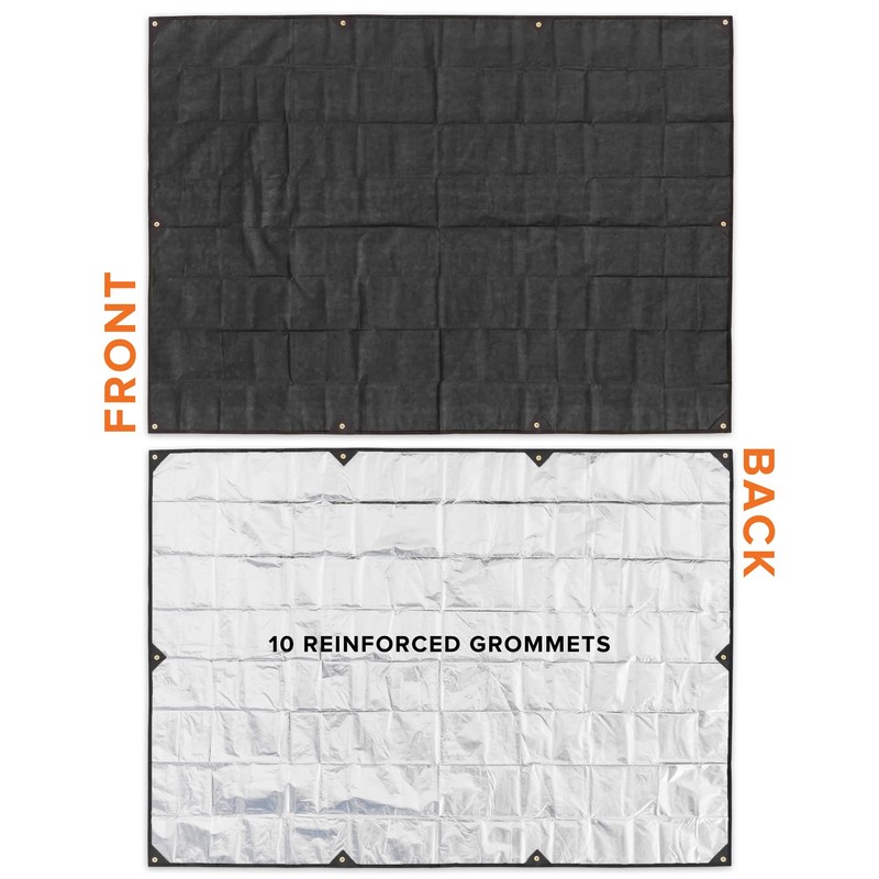 Arcturus XL Survival Tarp - Insulated Reflective Thermal Camping Tarp