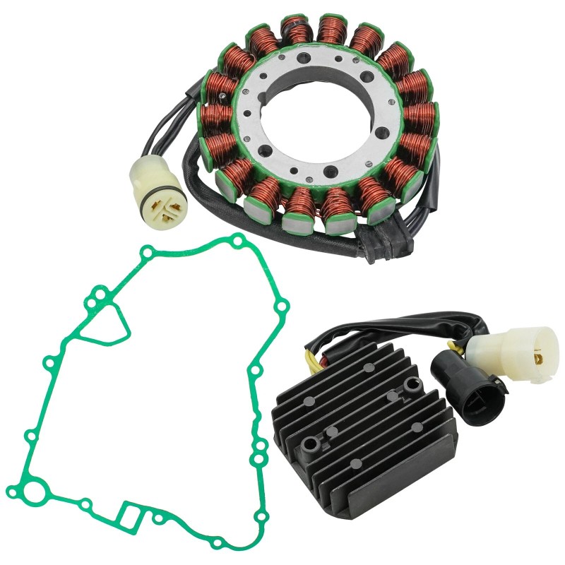 For Kawasaki Stator Regulator & Gasket Fit Kawasaki Brute Force