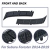 JESYMBX For Subaru Forester 2014-2019 Front bumper Fog Light Bezel