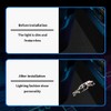 BuJinZeTui 2PCS LED Car Door Logo Lights Projector Compatible with