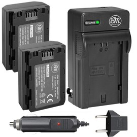 BM Premium 2 NP-FZ100 Batteries and Charger for Sony Alpha 1, ZV-E1, ZV-E10 II, FX3 FX30, a7C, a7C R, a7C II, a7S III, a6600 a6700, a7 III, A7RIII, a7R IV, a7R V, a7 IV, a9 II, a9 III, A9R, A9S Camera
