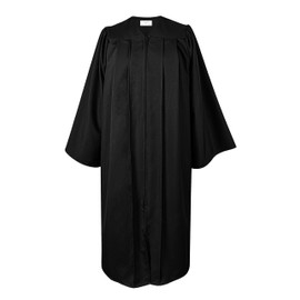 Herrenbek Unisex Graduation Gown for College&High School,Choir Robe for Church,Judge Robe Costume