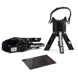 The Original Handlebar Jack Portable Repair Stand V3 for eBikes, Bundle with Stand and Reflective Stickers | Compatible with all Electric Bikes | Set of 2 Jacks