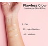 MCOBEAUTY FLAWLESS GLOW LUMINOUS SKIN FILTER - 4.5 MEDIUM, #MCH439
