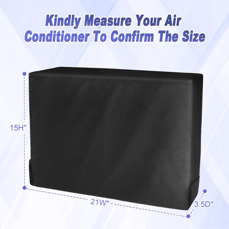 i frmmy Waterproof Insulated Indoor Air Conditioner Cover for Inside