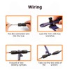 iSunergy Solar Panel Crimping Tool,Crimping Tool Kit with 10PCS Connectors