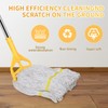 Commercial Mop with Extra Head Replacement, 63Inch Handle Heavy Duty