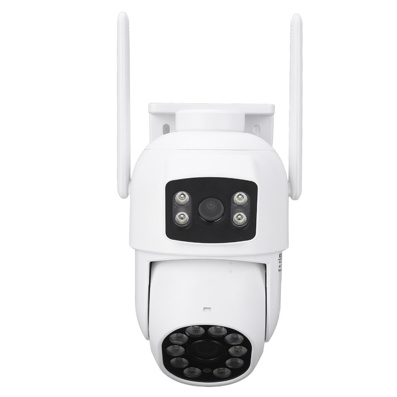 Dual Lens Security Camera 360° Pan Tilt Wireless Surveillance Camera