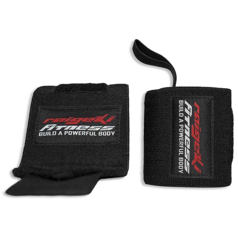 Raigeki Fitness Wrist Bandages [Set of 2] Extra Strong Hold