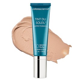 Colorescience Mineral Sunscreen Foundation, Tint du Soleil, For Sensitive Skin - Broad Spectrum SPF 30 Protection