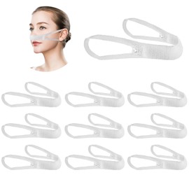 SJFNJN Elastic Nose Bandage, Nasal Bandage Nose Surgery Elastic Bandage Dressing Holder for Nose Surgery Elastic Bandage Post Surgical Procedures Nasal Postoperative Supplies (10)
