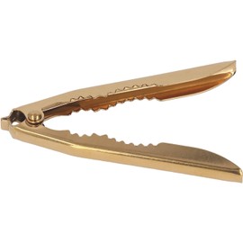 Aramox Galleta de Cangrejo Cascanueces de Acero Inoxidable Abridor de Concha de Palanca Dorada con Antideslizante Dientes Puntiagudos para Comidas de Mariscos Apertura de Nueces Uso en Cocina y