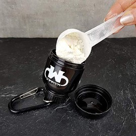 Powderbank Protein & Supplement Tin Key Ring