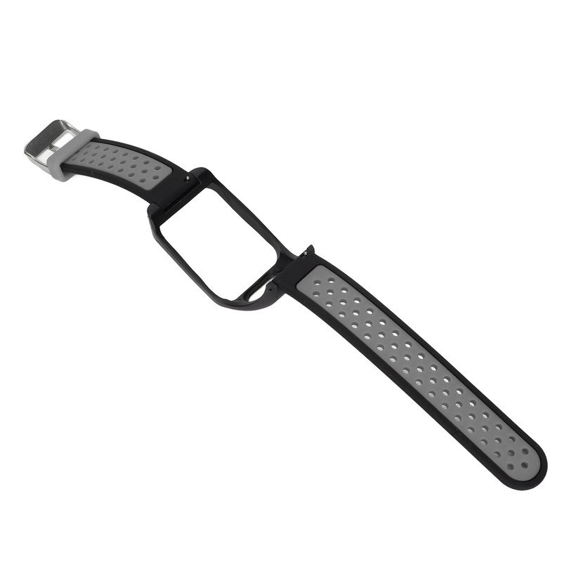 Smartwatch Band Silicone Wrist Watch Strap Dual Color with Pin