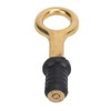 Snap Handle Drain Plug Rubber Brass Twist Design Long Lasting