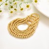 Starain Gold Beaded Ball Bracelets for Women Dainty Twisted Chunky