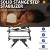 RV Step Stabilizer Kit for Travel Trailers/5th Wheels/Motorhomes, Camper Steps
