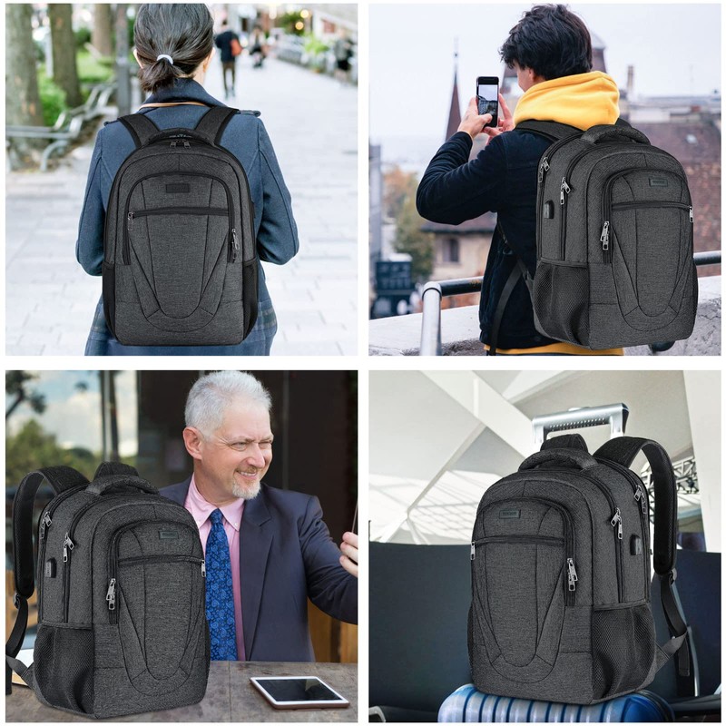 BIKROD 45L Extra Large Travel Laptop Backpack for Men and